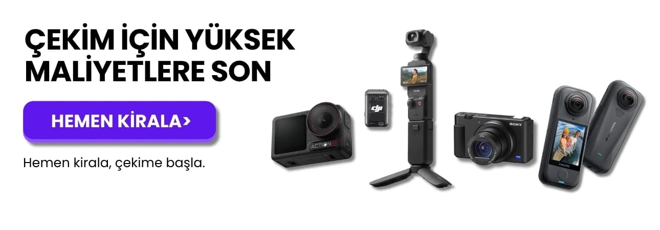 Tooligo /kamera-kiralama – Popular Rental Product Categories